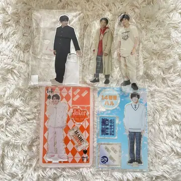 초특급 하루 아크릴 스탠드 4점 세트 에비네크