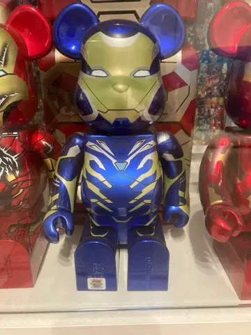 BE@RBRICK 아이언맨 레스큐 수트 400%