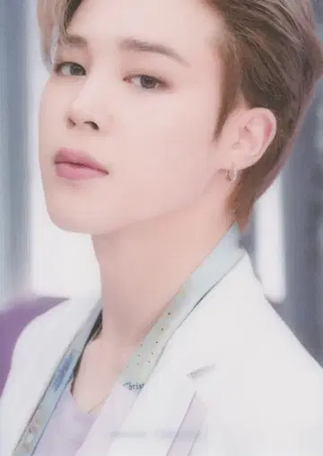 BTS THE BEST 일반ver JIMIN 클리어 포토 카드 의상A