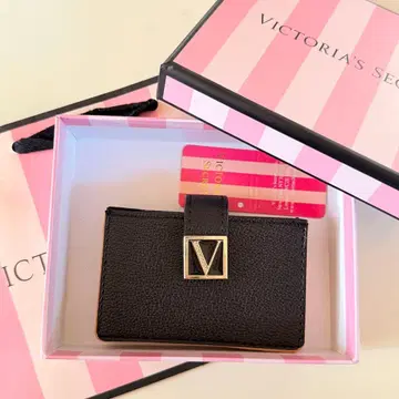 마지막 1점 빅토리아 시크릿 블랙 카드 케이스