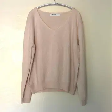 BABYLONE 캐시미어 니트 사쿠라색