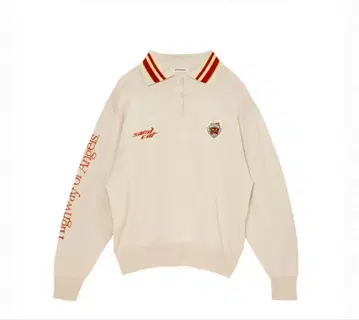 계속 한밤중이면 좋을 텐데 니트 피케 셔츠 아이보리 S 사이즈