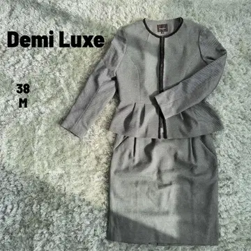 DemiLuxe BEAMS 트위드 셋업 입학식 세레모니 수트 38