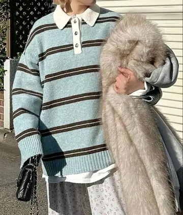 Alley tokyo BIG 라거 니트