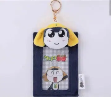 개구리 중사 케로로 봉제 인형 부착 카드 홀더 타마마 무뉴 봉제 인형