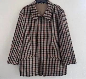 빈티지 자켓 daks 자켓 체크 무늬 자켓