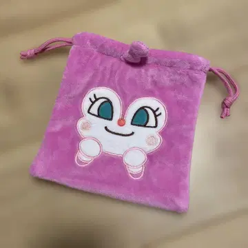 짤랑이 복조리 호빵맨 뮤지엄 한정품 파우치 복슬복슬