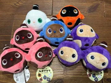 LOVOT 후와코로 봉제 인형 5종 컴플리트 9체 세트