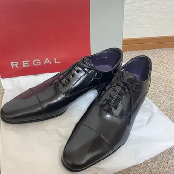 REGAL 블랙 가죽 신발 27.0cm 비즈니스 슈즈