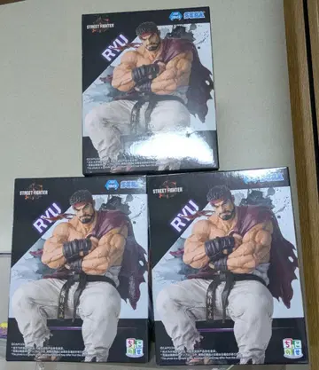 미개봉 새상품 스트리트 파이터 쵸코노세 프리미엄 피규어 류 3개
