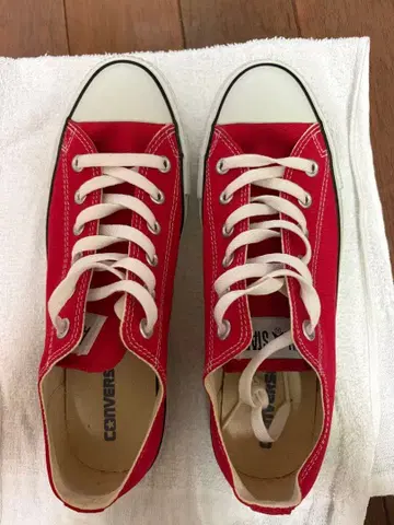 CONVERSE ALL STAR 레드 스니커즈