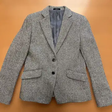 COMME CA ISM 헤링본 테일러드 자켓