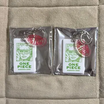 원피스 조로 화이트 아크릴 키링 (낱개 판매 가능)