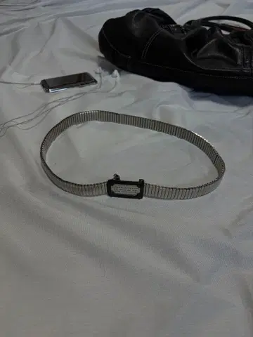 ARMANI 메탈 벨트 스틸 벨트 archive Y2K 기믹