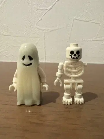 LEGO 올드 레고 레고 고스트 스켈레톤 유령 오바케 미니 피규어