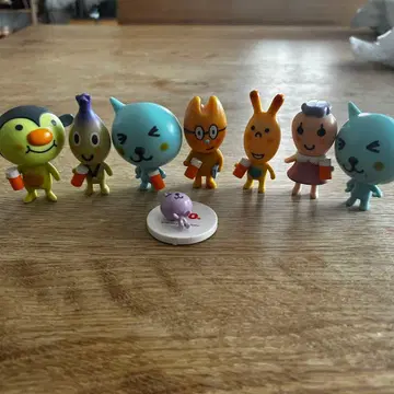 Qoo 캐릭터 피규어 세트 8개 나조Qoo