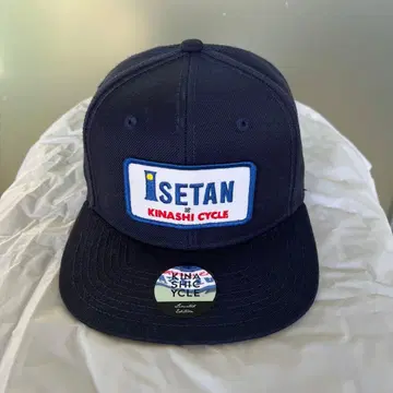 KINASHI CYCLE x ISETAN 네이비 캡