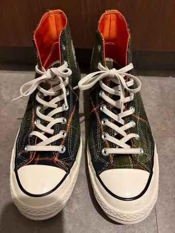 컨버스 ct70 하이컷 체크 무늬