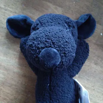 UNIQLO KAWS-PEANUTS 블랙 봉제 인형