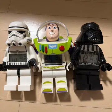 LEGO 알람 시계 레고 시계 star wars 토이스토리 버즈