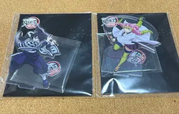 귀멸의 칼날 아크릴 스탠드 이구로 오바나이 칸로지 미츠리