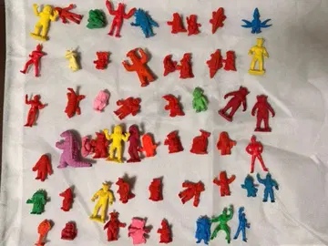 울트라맨 괴수 피규어, 근육맨 지우개, 세트