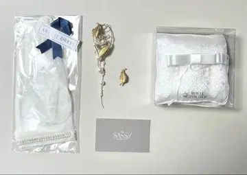 이어 커프 브라이덜 세트 (반지 필로우, 그로브)