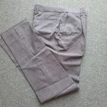 adabat 강아지 자수 슬랙스