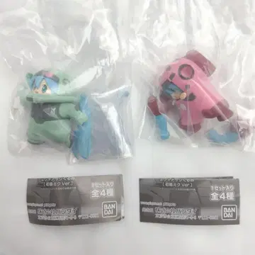 건담 x 하츠네 미쿠 피규어 컬렉션 2종 3개 세트