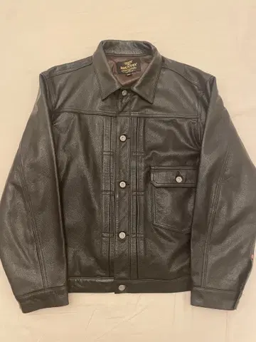 즉시 완판 HOUSTON 블랙 가죽 자켓 42R 1st 휴스턴