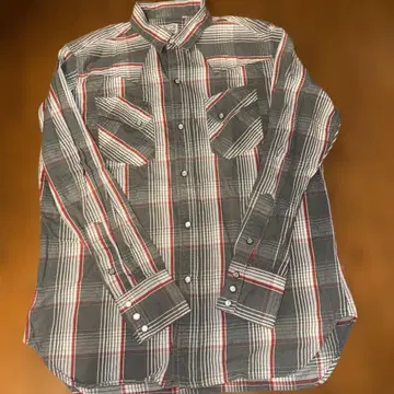 동양 엔터프라이즈 체크 긴팔 플란넬 셔츠