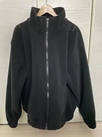 네덜란드군 플리스 자켓 블랙 밀리터리 유로 구제 의류 오버 사이즈