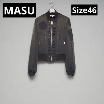 MASU 빅토리안 봄버 재킷 - 애쉬 그레이