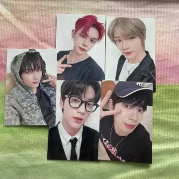 TXT 앙콘 트레이딩 카드 5장 PROMISE MOAZONE ACT