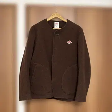 브라운 울 모사 자켓 단톤 42