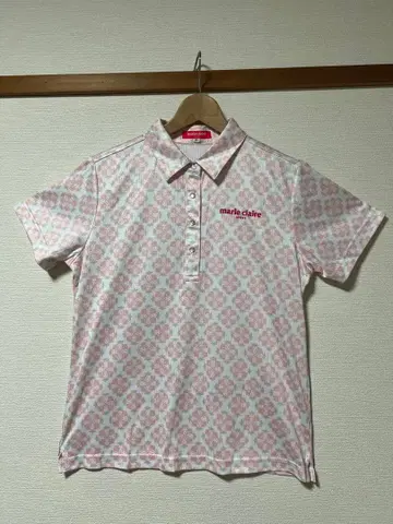 marie claire 스포츠 피케 셔츠 LL 사이즈