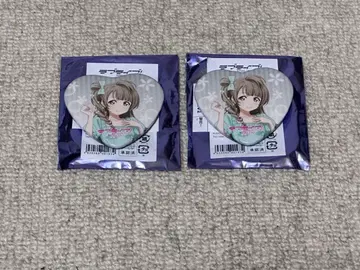 미나미 코토리 하트형 캔뱃지 2개 세트