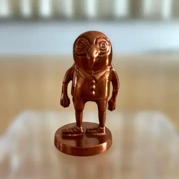 요네즈켄시 '17 Fogbound 메탈 피규어 올빼미 오렌지