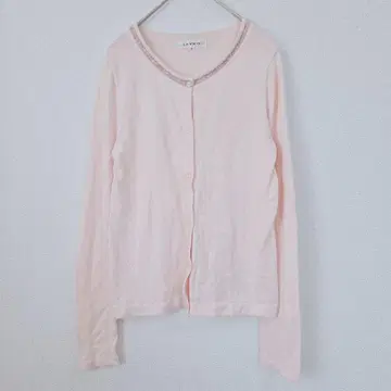 JAYRO 핑크 긴팔 가디건 M 자이로 여성용