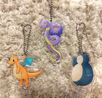 포켓몬 피카츄 이브이 카페 아크릴 키링 세트