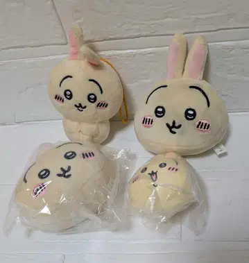 치이카와 (먼작귀) 묶음 판매 마스코트 토끼 4개 세트