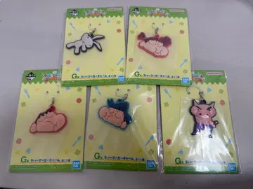 짱구는 못말려 제일복권 G상 러버 마커 참 5종 세트