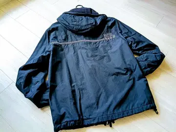 SUPERDRY 극도 건조 블랙 후드 블루종 일본 미발매