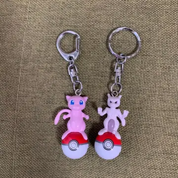 포켓몬 키링 세트 포케벨 컬렉션 뮤츠 뮤우 레트로