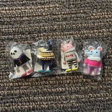 요네즈켄시 키링 4개 세트