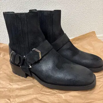 새상품급 지미추 Jimmy Choo 부츠 블랙 엔지니어 41