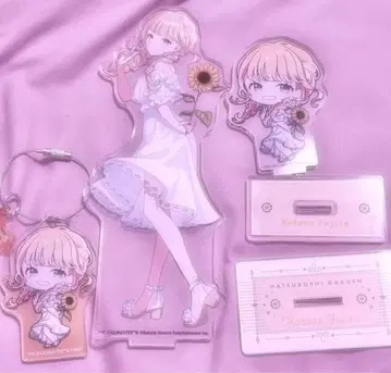 학원 아이돌 마스터 빅 아크릴 스탠드 sunflower 후지타 코토네