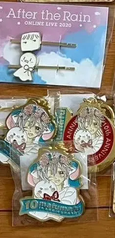 마후마후 After the Rain 헤어핀 기념 키링 묶음 판매