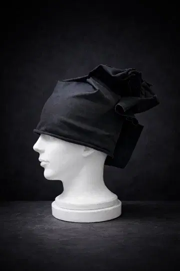 00s archive L.G.B. coated Mohawk Beanie