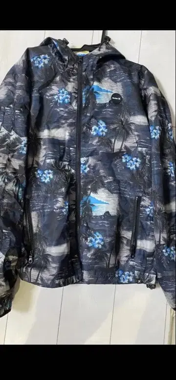 Hurley 하와이안 프린트 자켓